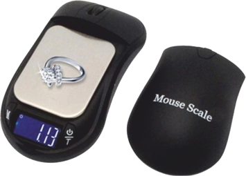 Diamond Dijital Göstergeli Mouse Şeklinde Hassas Terazi (200 Gr-0.01) ( Lisinya )