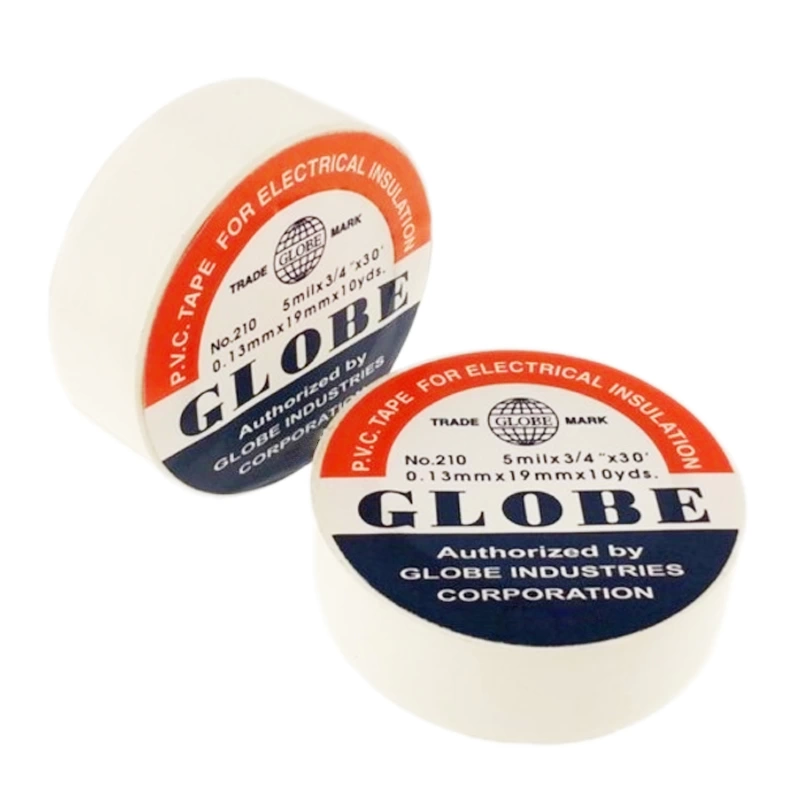 Globe 0.13mmx19 Mm Beyaz İzole Bant 10lu Paket ( Lisinya )