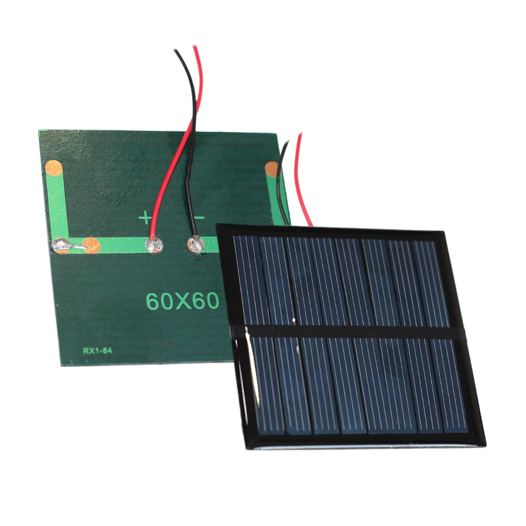 Gp-18279 Öğrenciler İçin 4.2 Volt - 0.6 Watt 60x60 Mm Solar Güneş Paneli ( Lisinya )