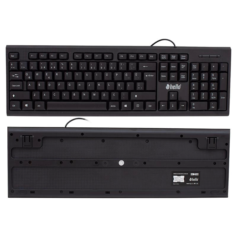 Hl-4740 Kablolu Klavye+mouse Set ( Lisinya )