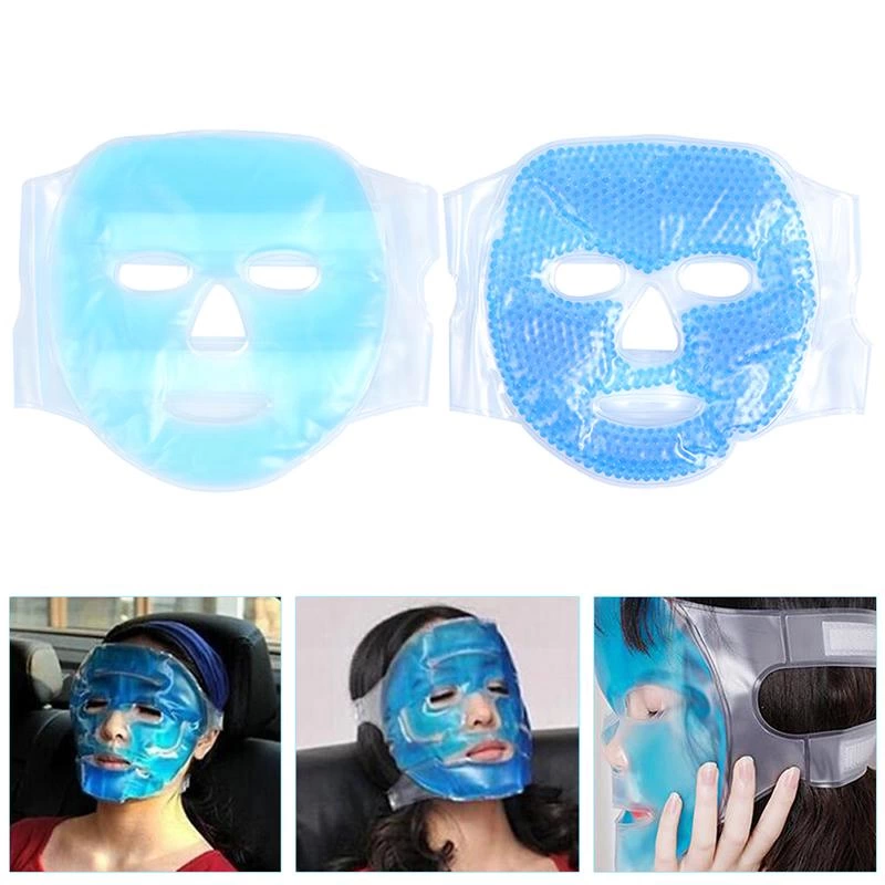 Jel Buz Paketi Soğutma Yüz Maskesi Baş Ağrısı Yastık Rahatlatıcı Kozmetik Maske ( Lisinya )
