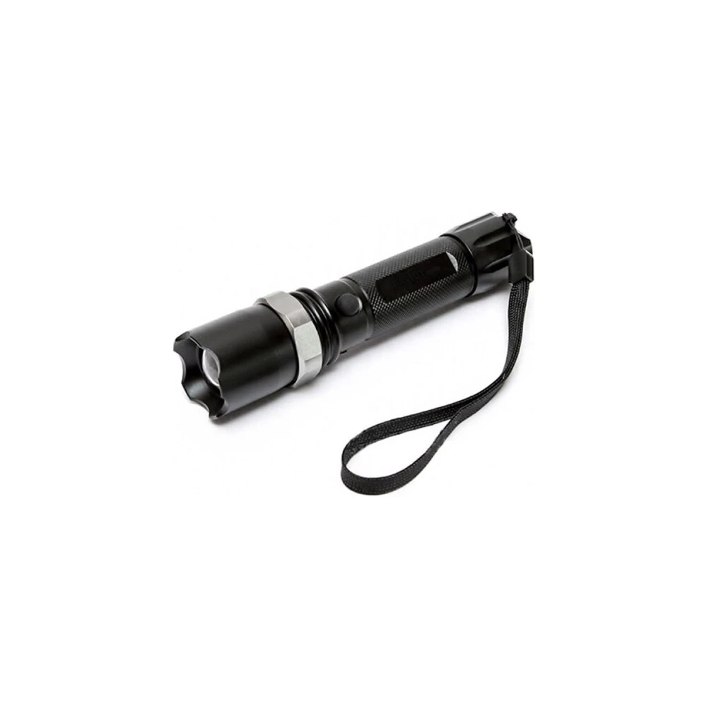 Km-110 Profesyonel Şarjlı El Feneri Ledli+flashlight+zoom Özellikli Aparatlı 6 Parça Full Set ( Lisinya )