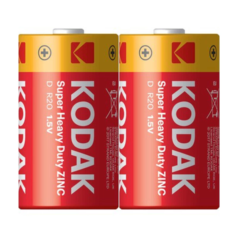 Kodak Super Heavy Duty D Boy R20 Pil 2li Paket ( Lisinya )