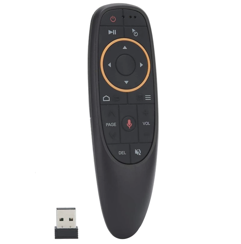 Kr G10 Androıd-wındows-mac-lınux-tv Box Uyumlu Ses Komutlu Aır Mouse 2.4ghz Smart Tv Akıllı Kumanda ( Lisinya )