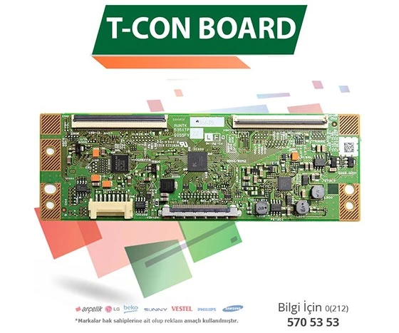 Lcd Led T-con Board Samsung Runtk 5351tp - Ue32f5070 - Ue32f5570 Cy-hf320bgsv1h ( Lisinya )