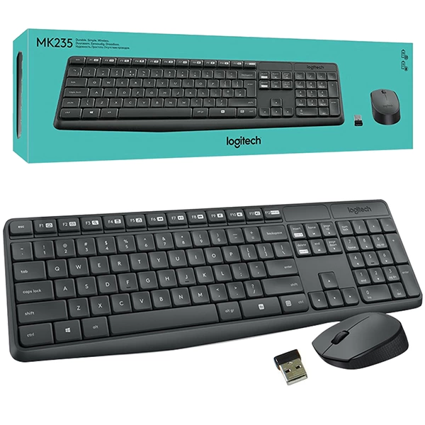 Logıtech Mk235 Kablosuz Klavye Mouse Set ( Lisinya )