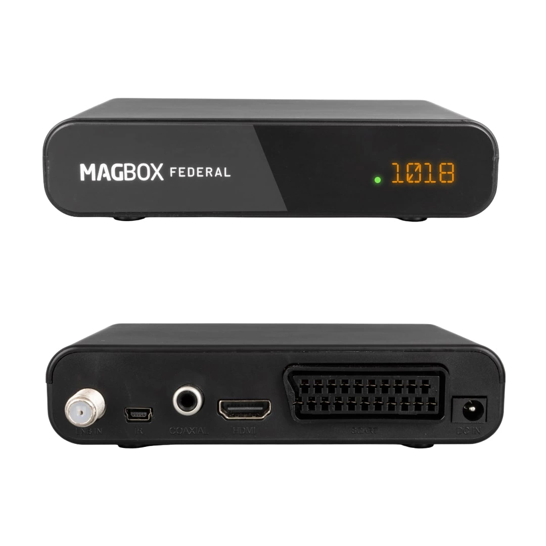 Magbox Federal Mini Hd + Scart Tkgsli Uydu Alıcısı ( Lisinya )