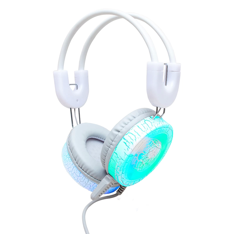 Magıcvoıce H5 3.5mm Aux Girişli Stereo Ledli Mikrofonlu Kulak Üstü Oyuncu Kulaklık ( Lisinya )