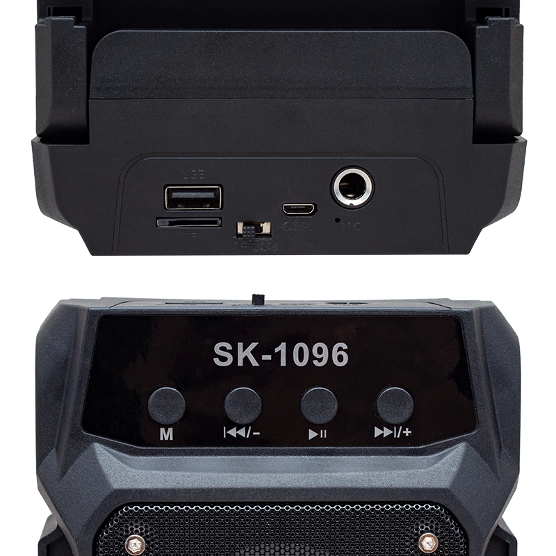 Magıcvoıce Sk-1096 20 Watt Usb/sd/aux/fm/bluetooth Destekli Mikrofon Girişli Taşınabilir Hoparlör ( Lisinya )
