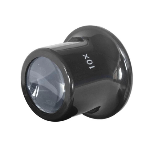 Nikula-10x Büyütmeli,saat,takı Onarım Için  Cam Lensli Optik Göz Büyüteç ( Lisinya )