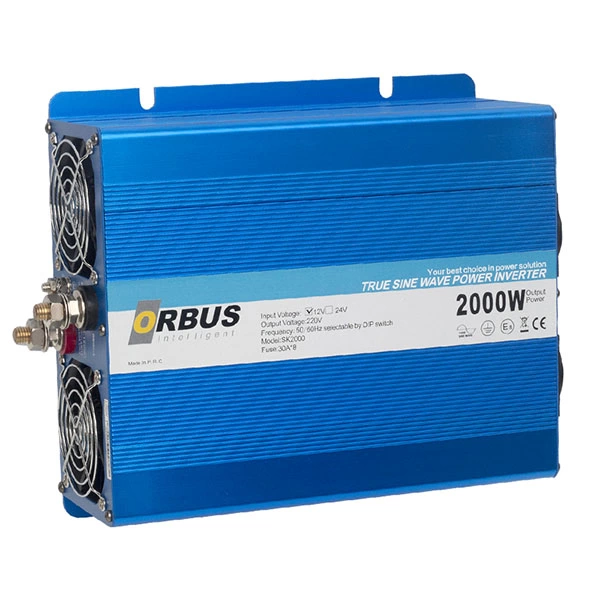 Orbus 12 Volt - 2000 Watt Intellıgent Tam Sınus Inverter ( Lisinya )