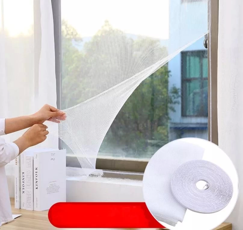 Pencere Cam Sineklik-beyaz ( 125 Cm X 75 Cm)+4m Bant ( Lisinya )