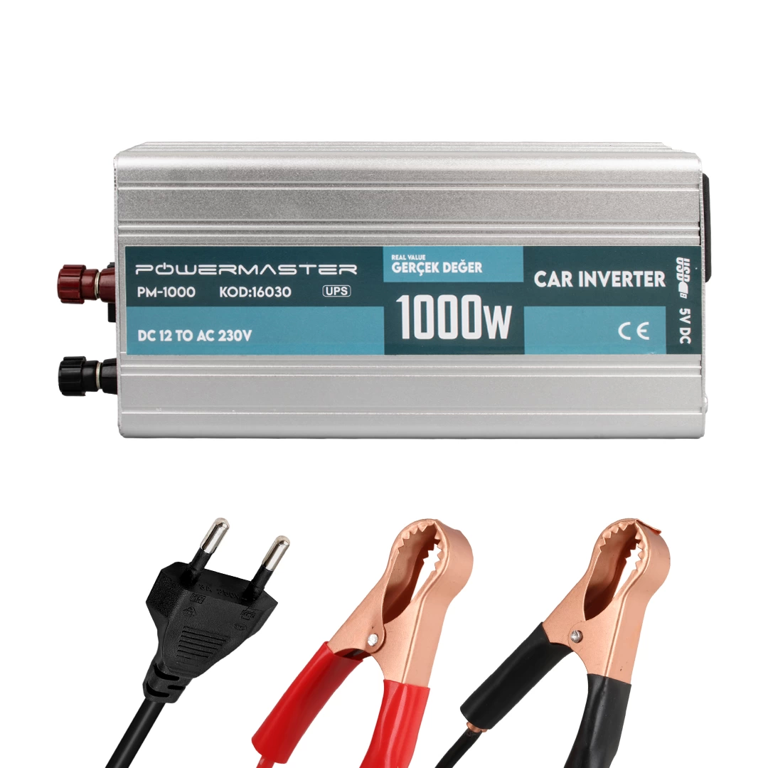 Pm-1000 12 Volt - 1000 Watt Şarjlı Upsli Inverter ( Lisinya )