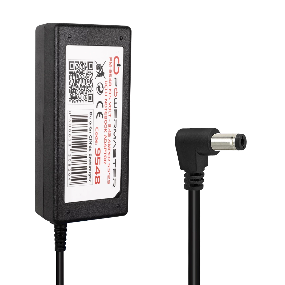 Pm-9548 19.5 Volt - 3.42 Amper 5.5*2.5 Uçlu Notebook Adaptör   + Power Kablosunu Unutma ( Lisinya )