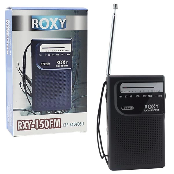 Roxy Rxy-150fm Cep Tipi Mini Analog Radyo ( Lisinya )
