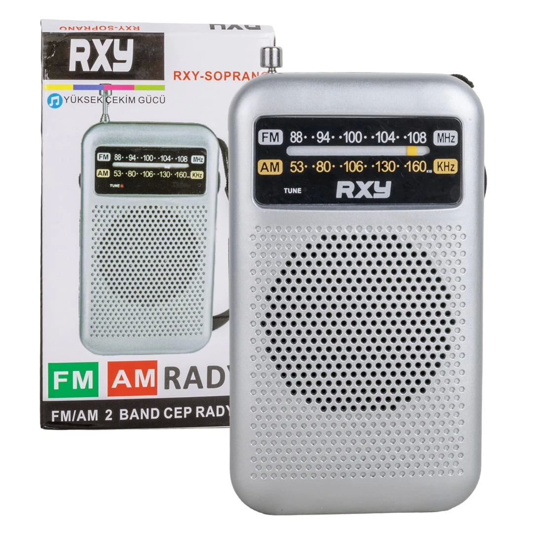 Roxy Rxy-soprano Cep Tipi Mini Analog Radyo ( Lisinya )