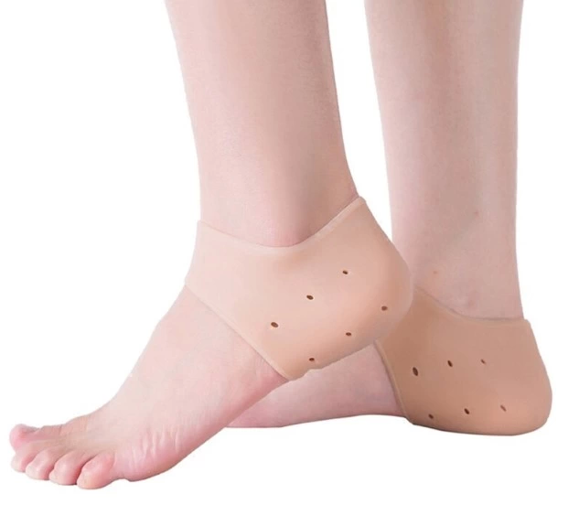 Pratik Silikon Topuk Çorabı Ten Rengi ( Lisinya )