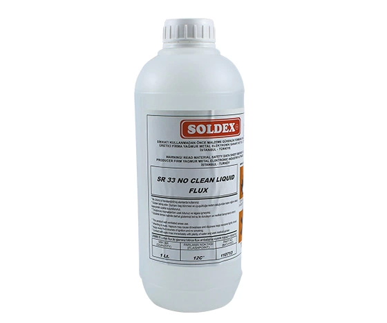 Soldex Sr-33 * Sr-3301 Temizlik Gerektirmeyen 1 Litre Sıvı Flux Sr 3301 ( Lisinya )