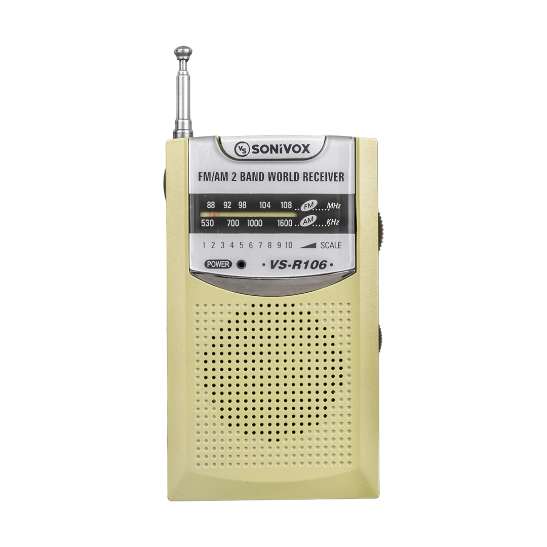 Sonıvox Vs-r106 Gold Renk Cep Tipi Analog Fm Radyo ( Lisinya )