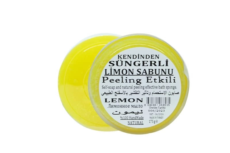 Süngerli Sabun Limon ( Lisinya )