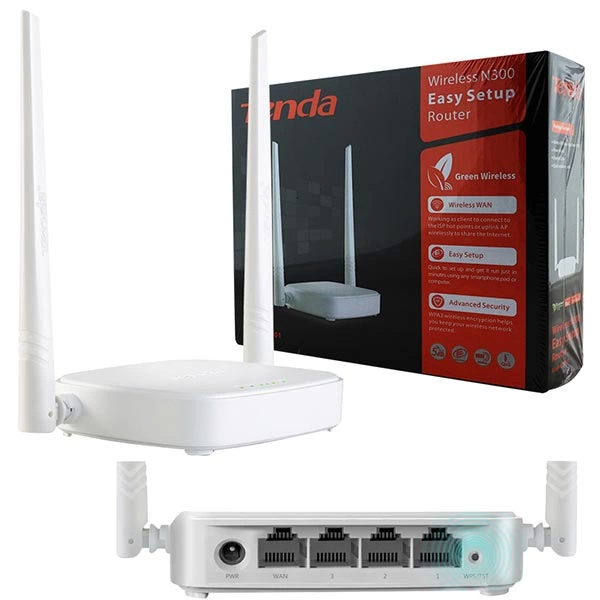 Tenda N301 4 Port 300 Mbps Router/ap/repeater ( Lisinya )