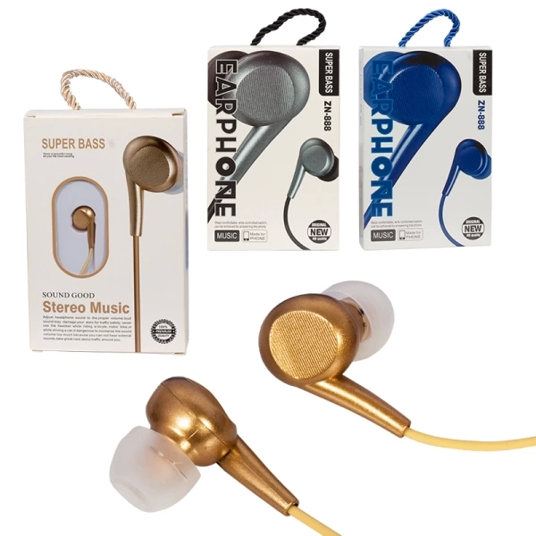 Zn-888 Mikrofonlu Kulak İçi Kulaklık ( Lisinya )