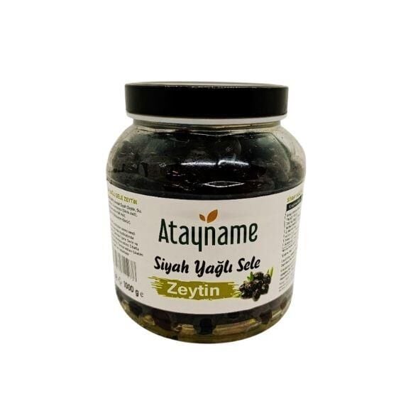 Lisinya Yağlı Sele Siyah Zeytin 1000 G