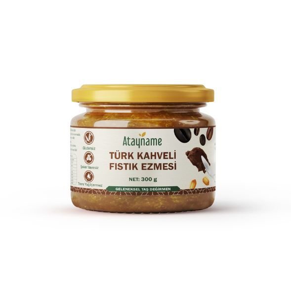 Lisinya Türk Kahveli Fıstık Ezmesi 300 G