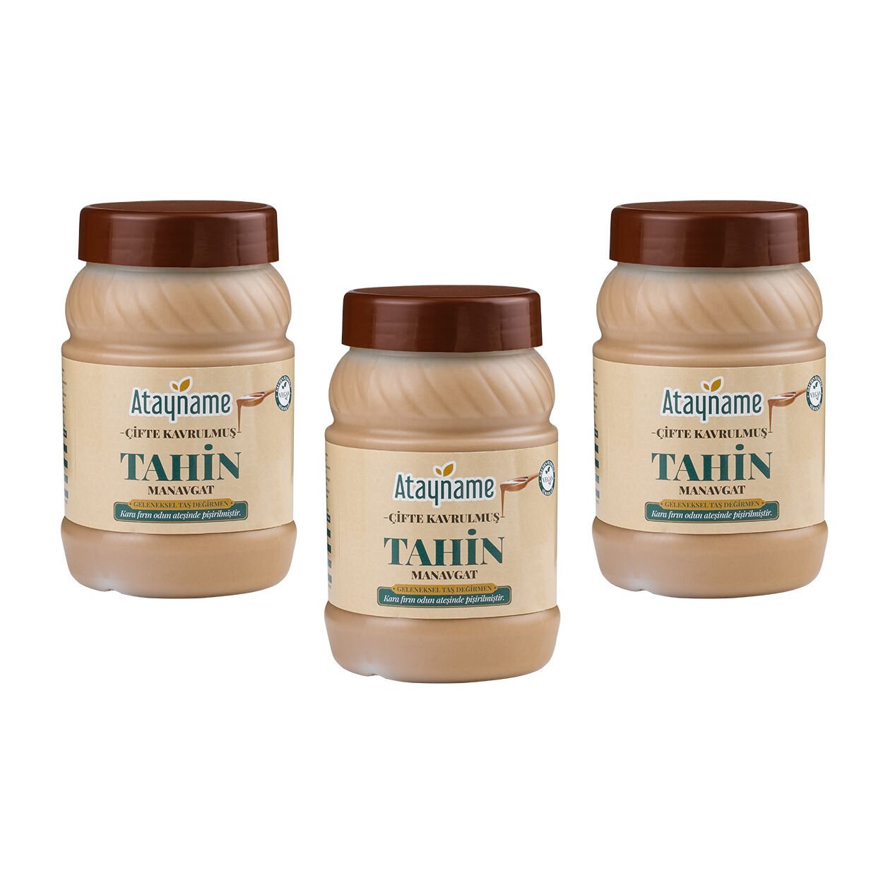 Lisinya Manavgat Çifte Kavrulmuş Tahin 500 G 3'lü Paket