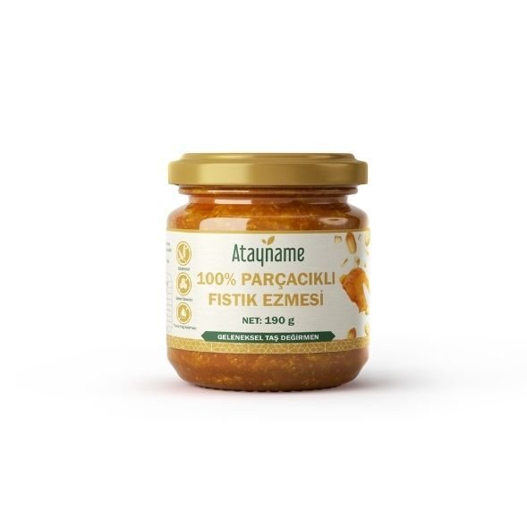 Lisinya 100% Parçacıklı Fıstık Ezmesi 190 G