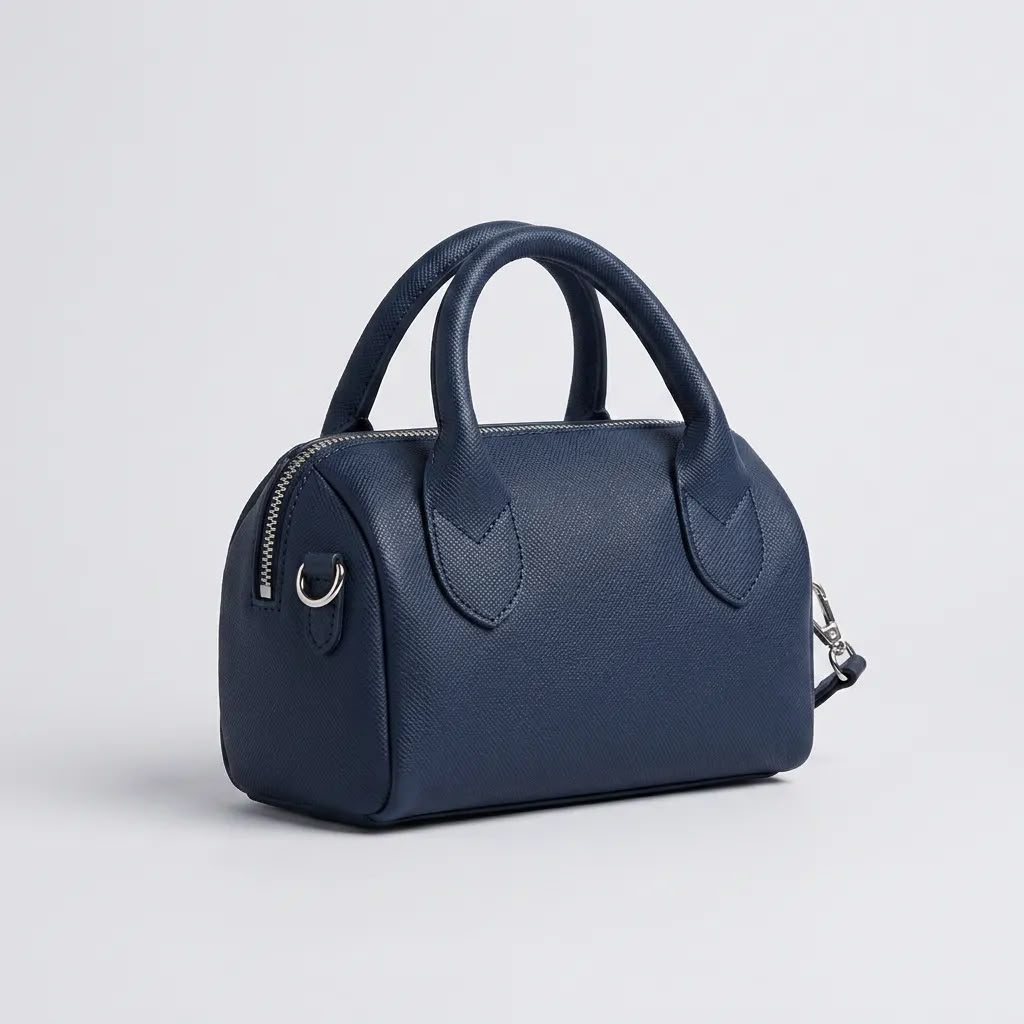 Koyu lacivert Mat Dokulu Mini El ve Omuz Çantası Kadın Fermuarlı Günlük Şık Çanta 19x11 cm - Lisinya Koyu lacivert Mat Dokulu Mini El ve Omuz Çantası Kadın Fermuarlı Günlük Şık Çanta 19x11 cm - Lisinya