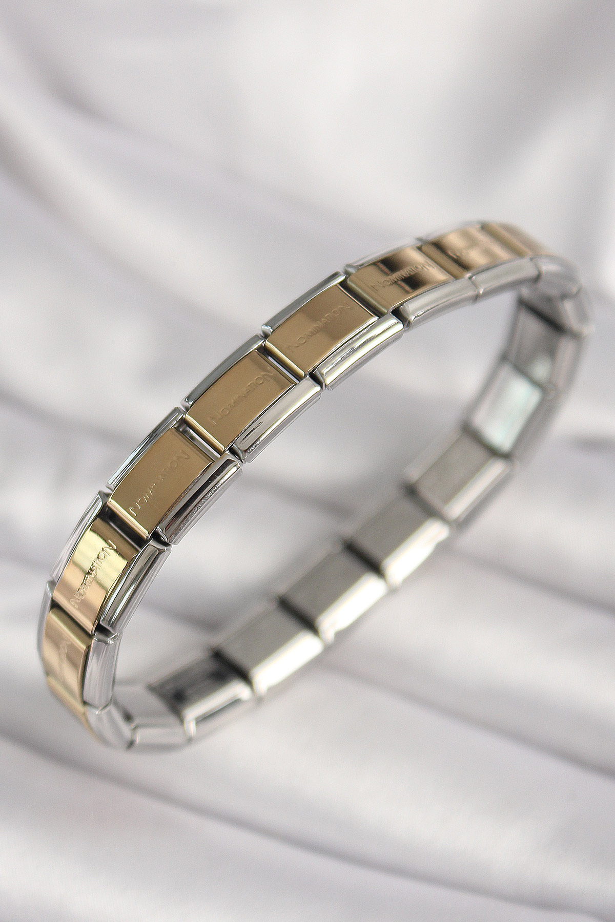 316L Çelik Mix Renk Yazılı Nomination Model Kadın Bileklik - Lisinya