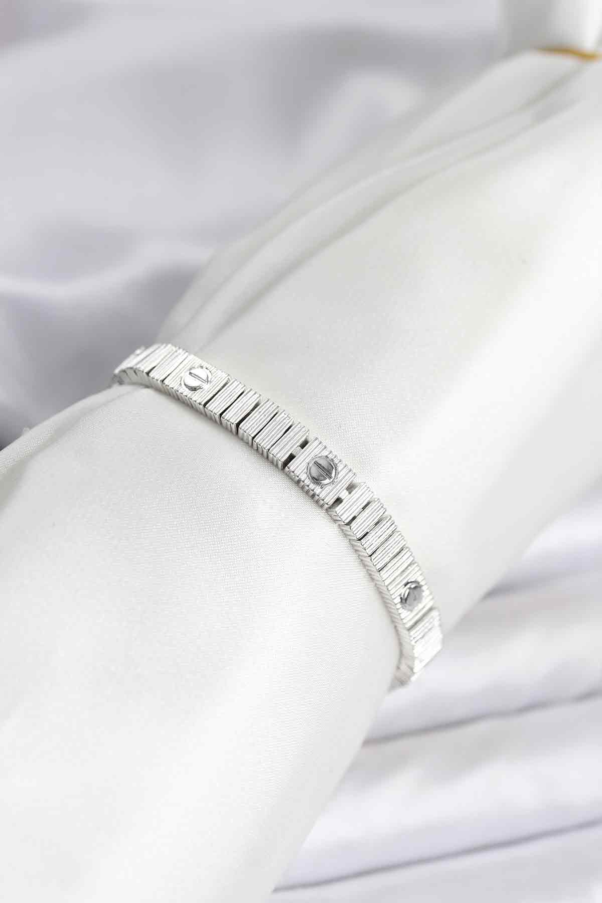 Gümüş Renk VIP Seri Bileklik - Lisinya