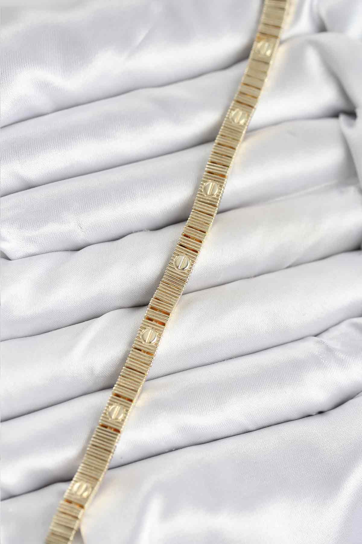 Gold Renk Vip Seri Bileklik - Lisinya