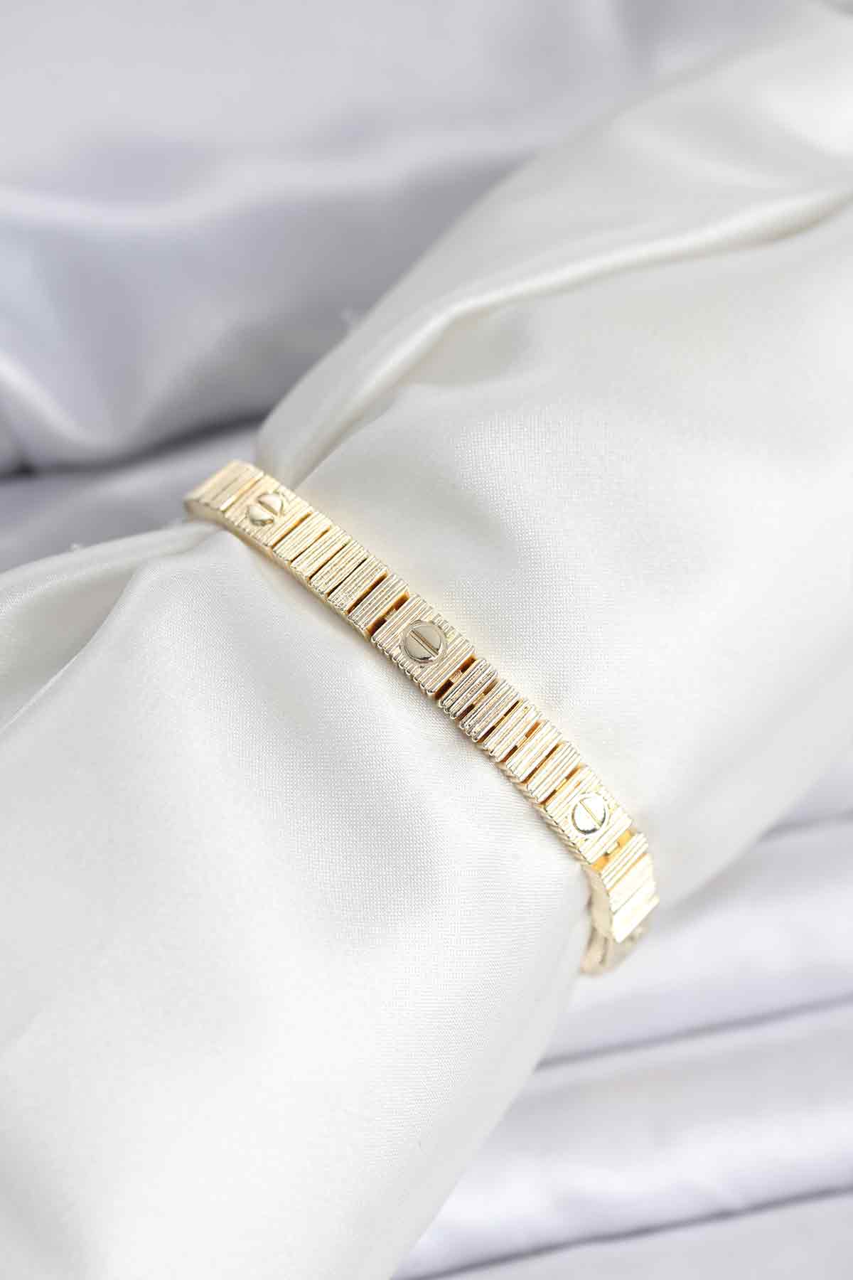 Gold Renk Vip Seri Bileklik - Lisinya