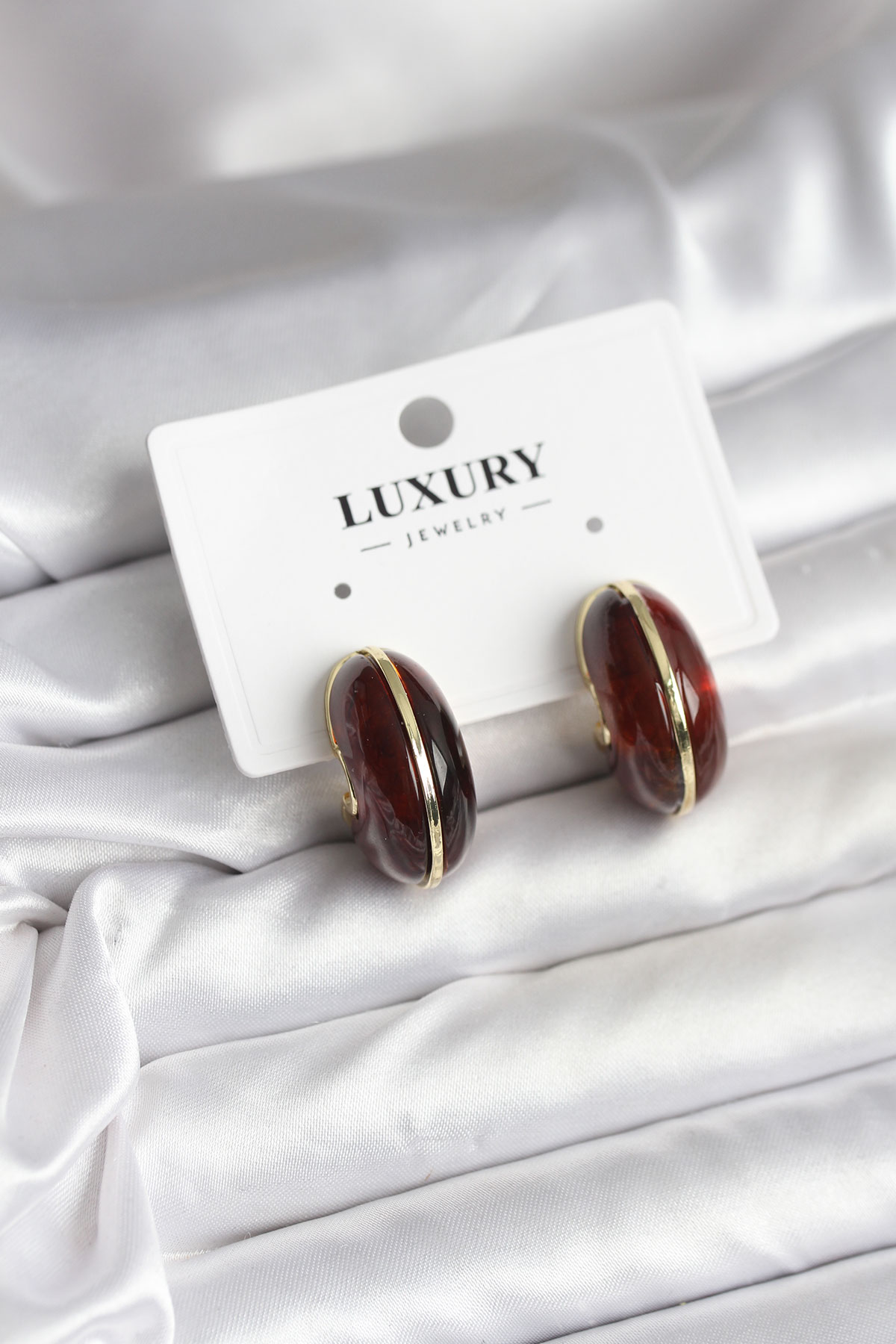 Pirinç Vintage Kadın Küpe - Lisinya