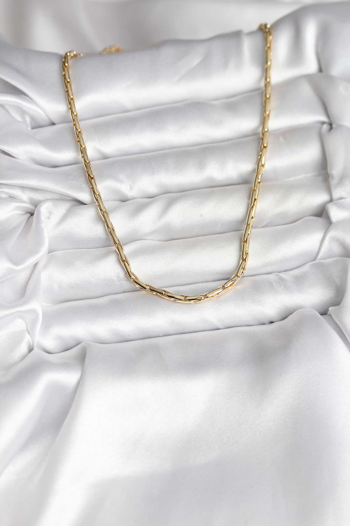 14K Gold Renk Kaplama Model CM Kadın Kolye - Lisinya 14K Gold Renk Kaplama Model CM Kadın Kolye - Lisinya