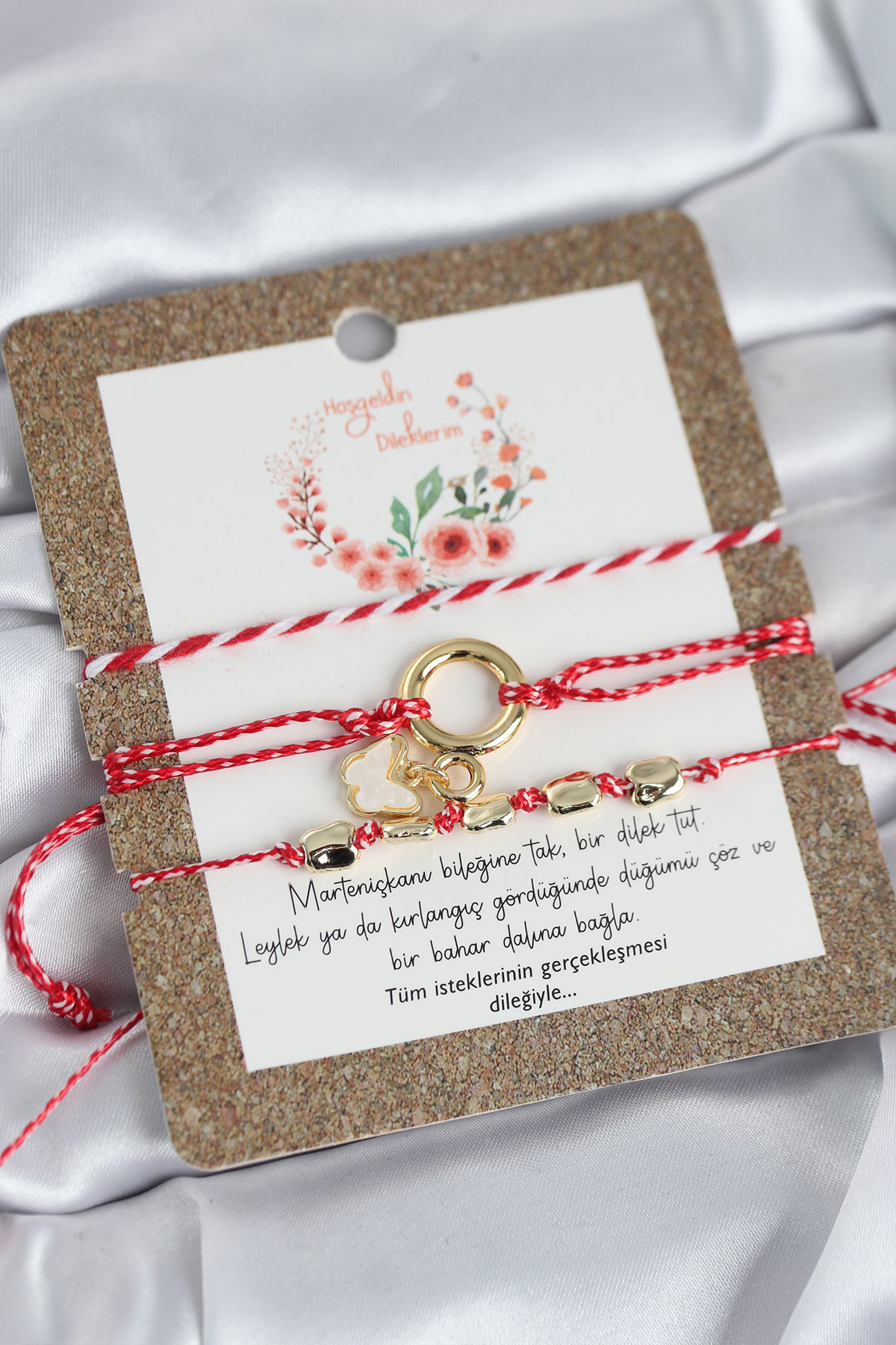 Marteniçka Bileklik 3'lü Kelebekli Model - Lisinya Marteniçka Bileklik 3'lü Kelebekli Model - Lisinya