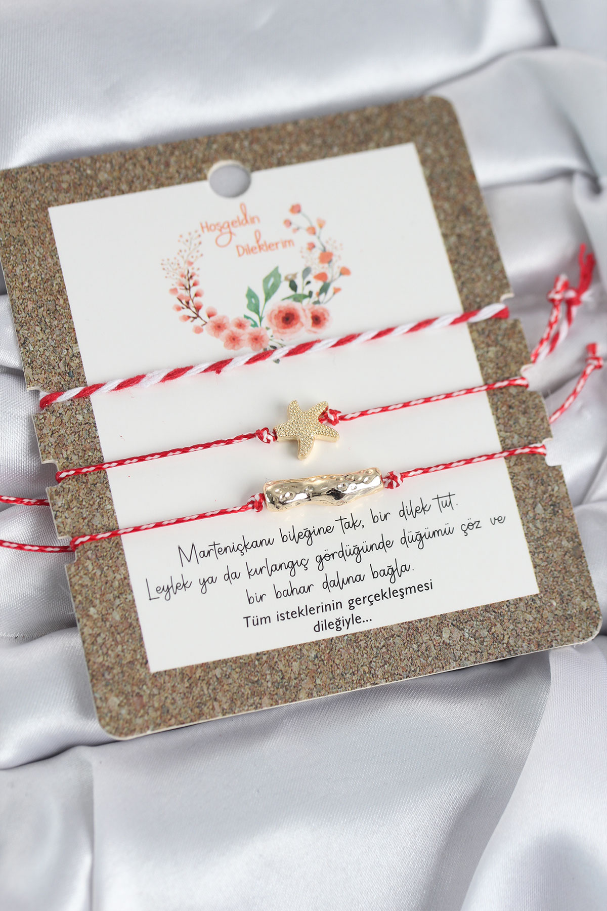 Marteniçka Bileklik 3'lü Deniz Yıldızı Model - Lisinya Marteniçka Bileklik 3'lü Deniz Yıldızı Model - Lisinya