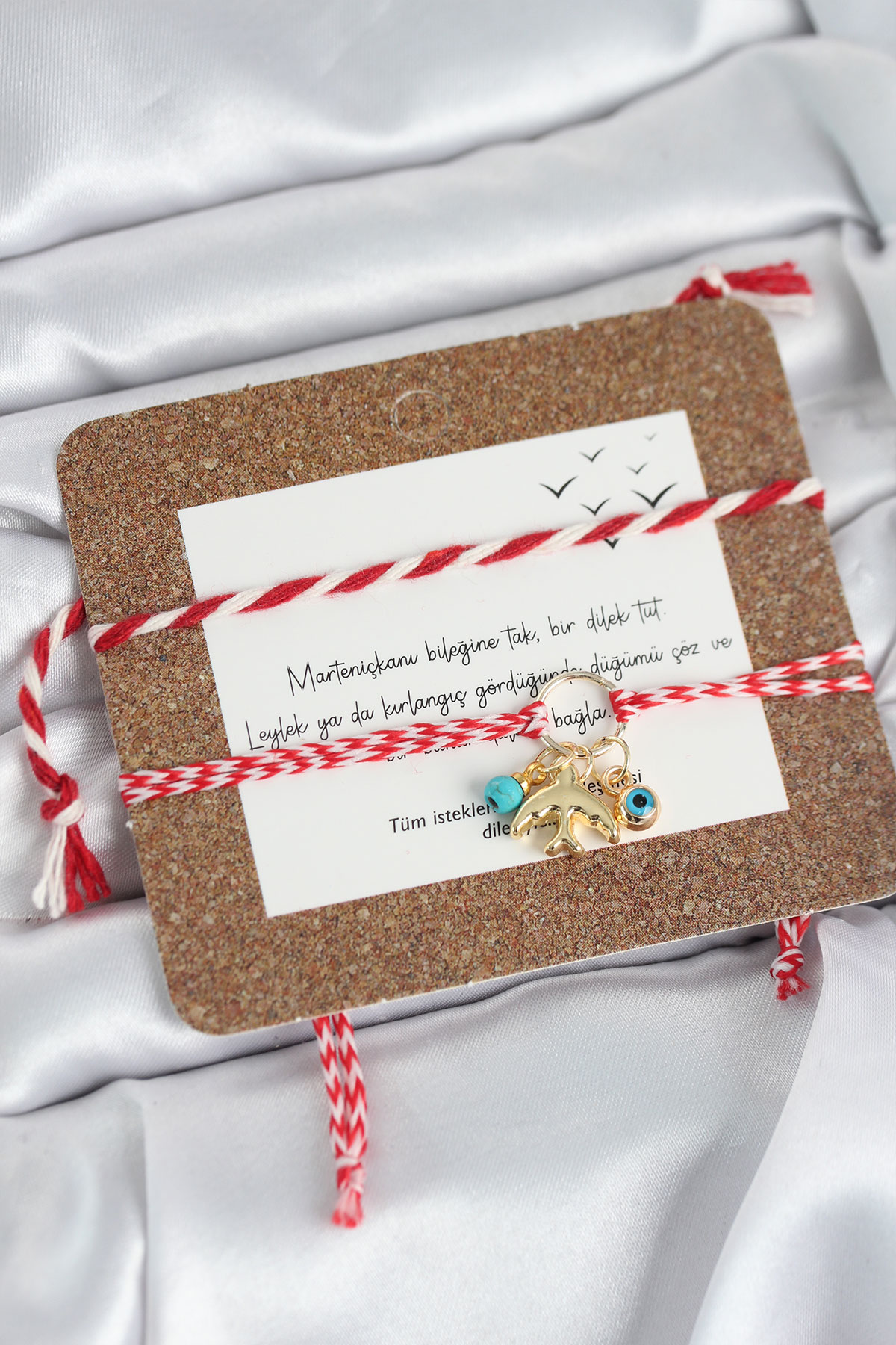 Marteniçka Bileklik 2'li Kırlangıç ve Nazarlı Model - Lisinya Marteniçka Bileklik 2'li Kırlangıç ve Nazarlı Model - Lisinya