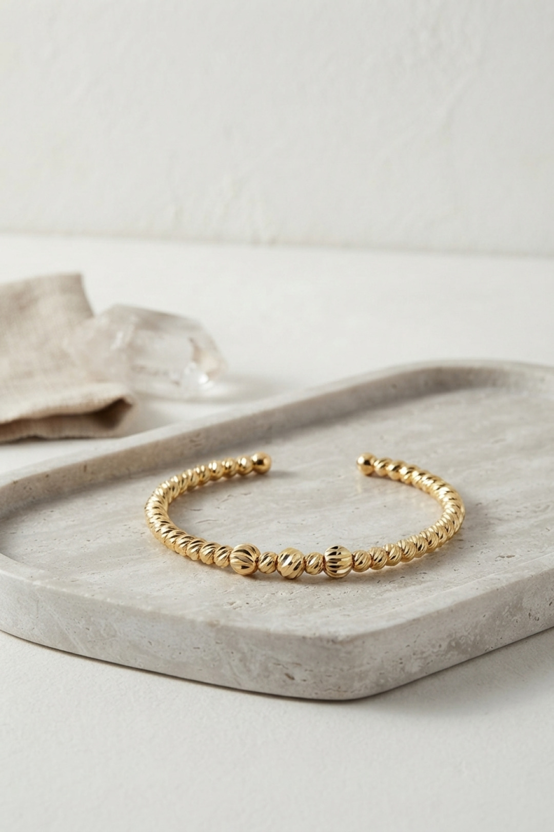 Gold Renk Dorika Model Kadın Bileklik - Lisinya