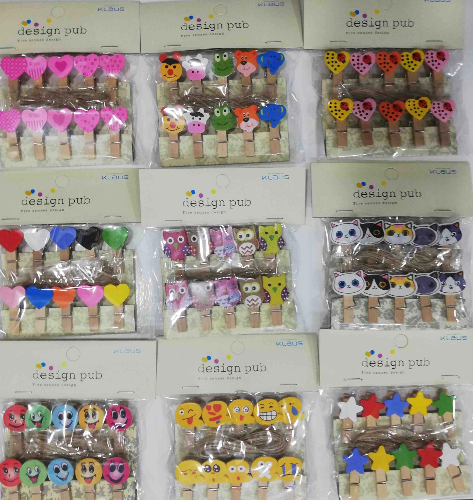 10'lu Şekilli Ahşap Mandallar 3.5cm (10'lu Set-10 Paket) - Lisinya 10'lu Şekilli Ahşap Mandallar 3.5cm (10'lu Set-10 Paket) - Lisinya