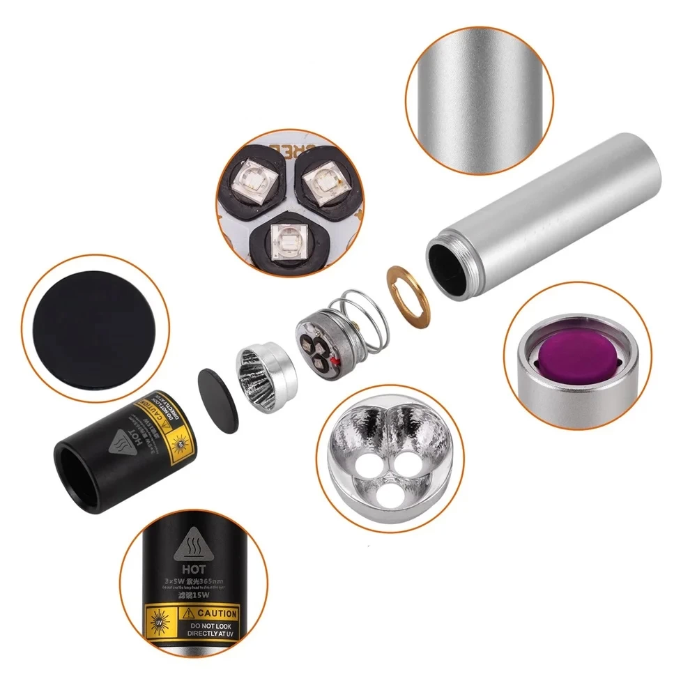 15 Watt 365nm Ultraviyole Sahte Para Işığı Wt-305 - Lisinya 15 Watt 365nm Ultraviyole Para Işığı Wt-305 - Lisinya