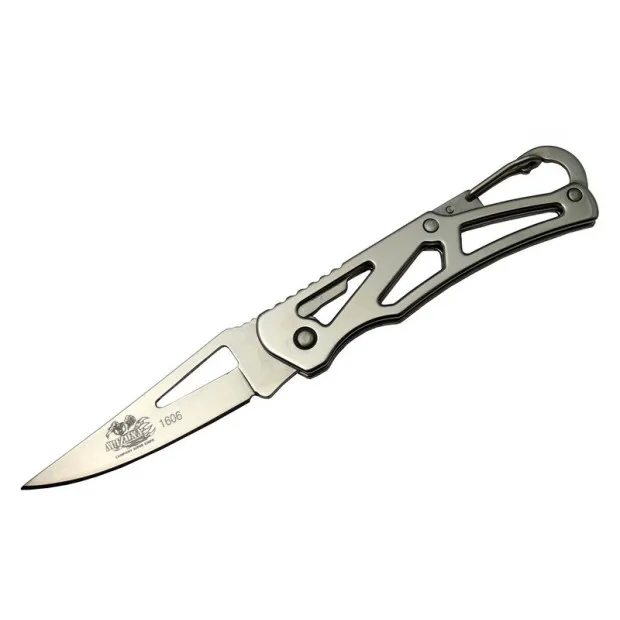 1606 Metal Mini Çakı 14 Cm Manuel, Kemerlikli - Lisinya 1606 Metal Mini Çakı 14 Cm Manuel, Kemerlikli - Lisinya