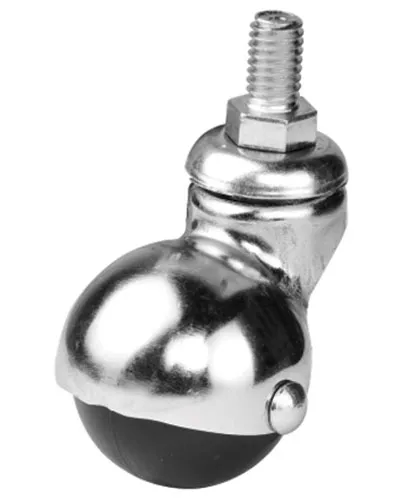 205 - 40 Mm Küre Krom Vidalı Teker 4 Adet - Lisinya