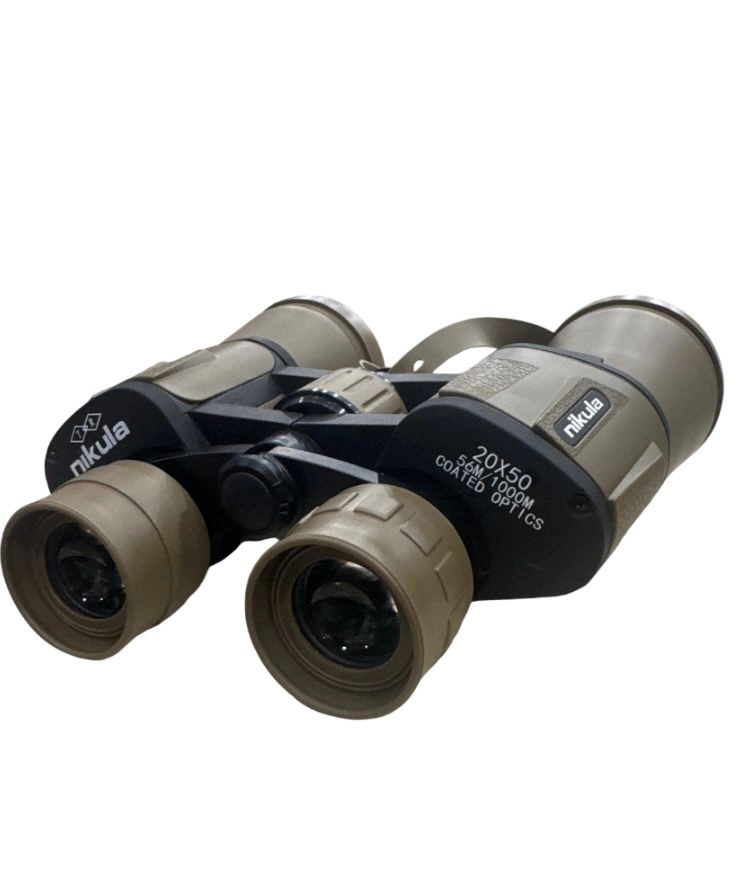 20×50 – Geniş Ön Mercekli – 1000m/56m El Dürbünü – Çöl Rengi - Lisinya