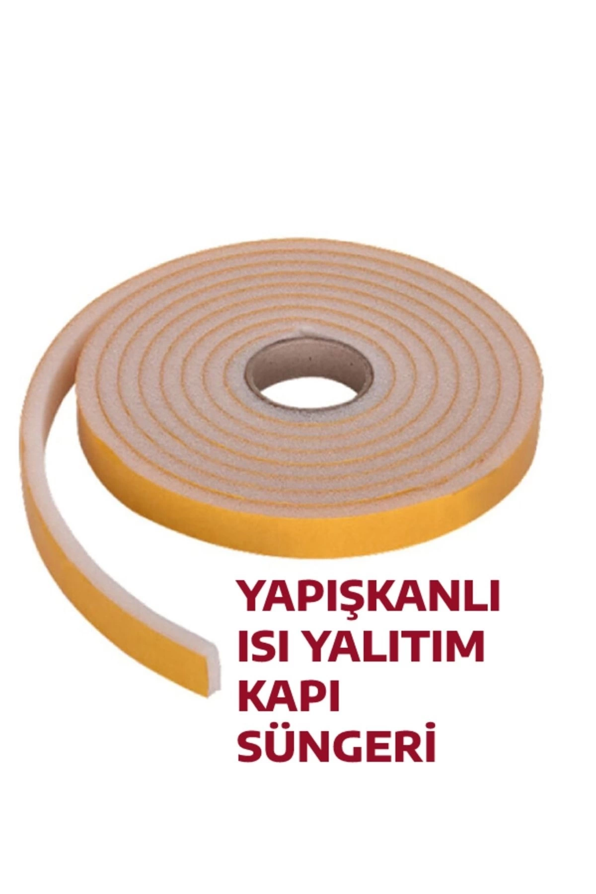 3 Metre Yapışkanlı Kapı Bandı Isı Yalıtım Süngeri - Lisinya 3 Metre Yapışkanlı Kapı Bandı Isı Yalıtım Süngeri - Lisinya