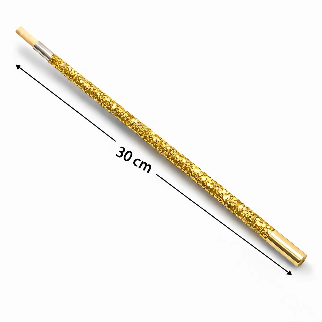 30 Cm Altın Gold Payetli  Tutacağı – 1920’ler Gatsby Parti Aksesuarı - Lisinya