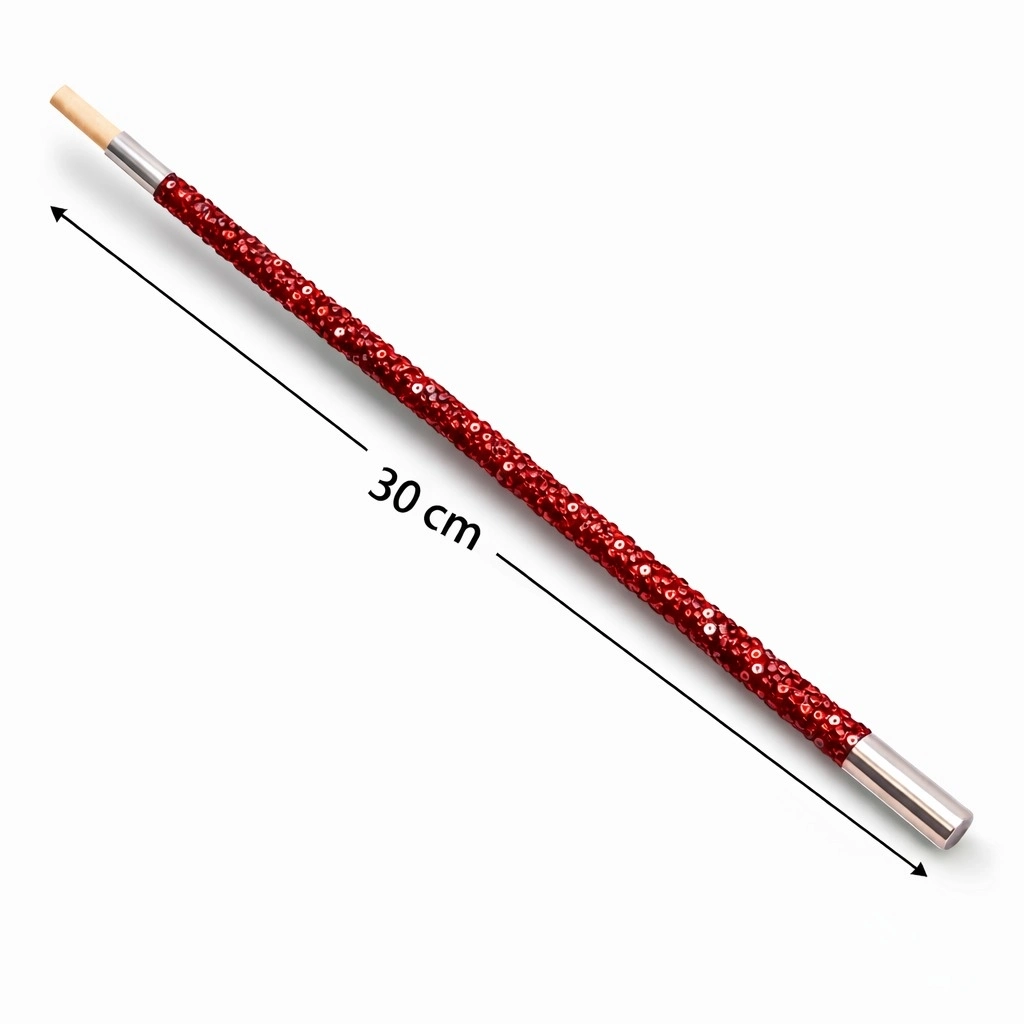 30 Cm Kırmızı Payetli Tutacağı – 1920’ler Gatsby Parti Aksesuarı - Lisinya 30 Cm Kırmızı Payetli Tutacağı – 1920’ler Gatsby Parti Aksesuarı - Lisinya