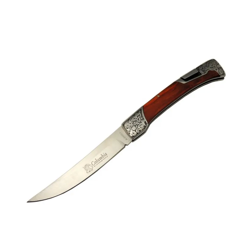 A 3165 A Kamp Çakı 24 Cm - Ahşap Metal Saplı, Kemerlikli - Lisinya A 3165 A Kamp Çakı 24 Cm - Ahşap Metal Saplı, Kemerlikli - Lisinya